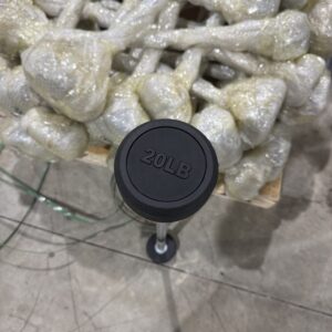 Simba Fitness Fixed Barbells 20lb-110lb