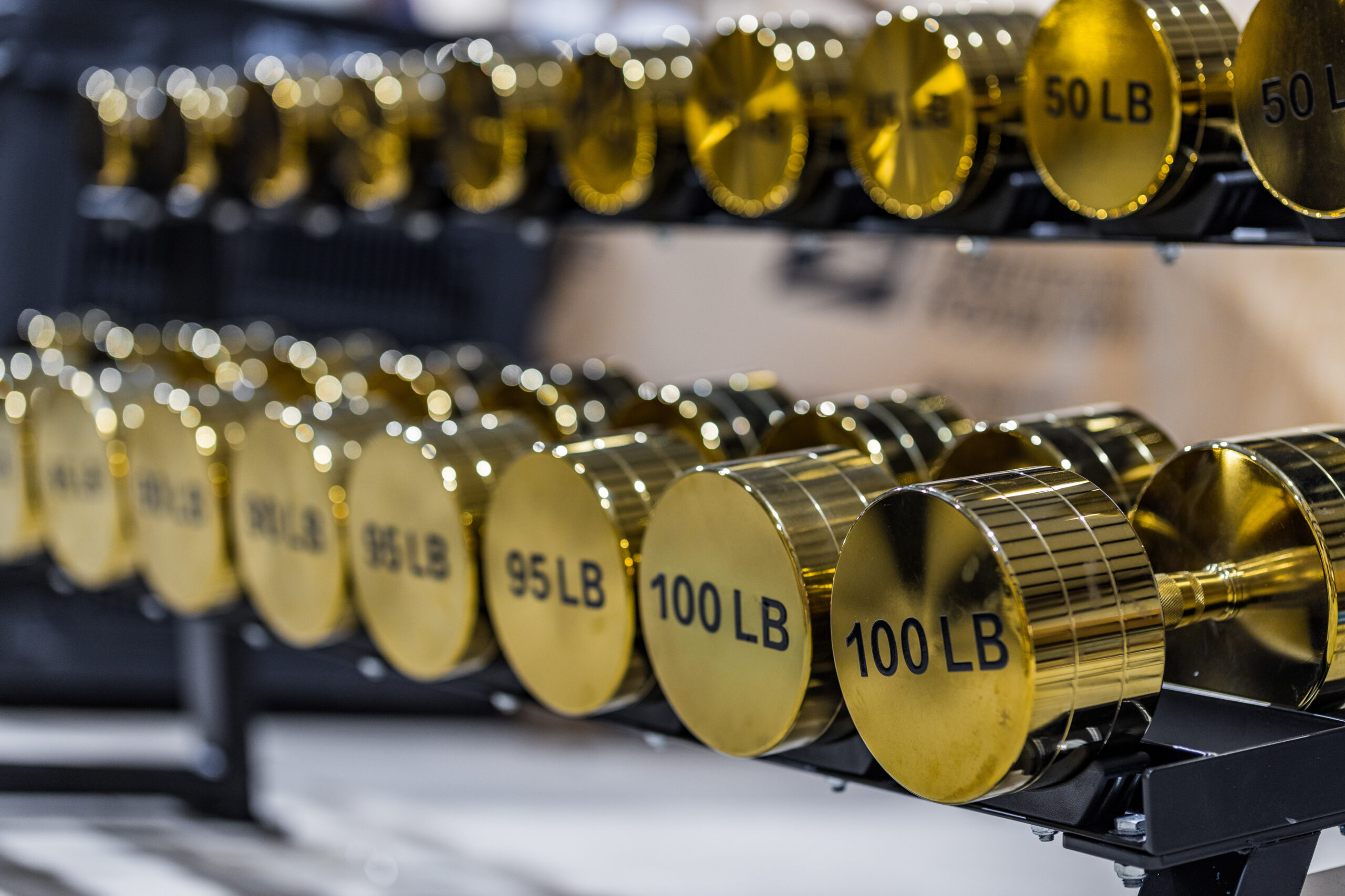 Simba Fitness Gold Dumbbells - Image 6