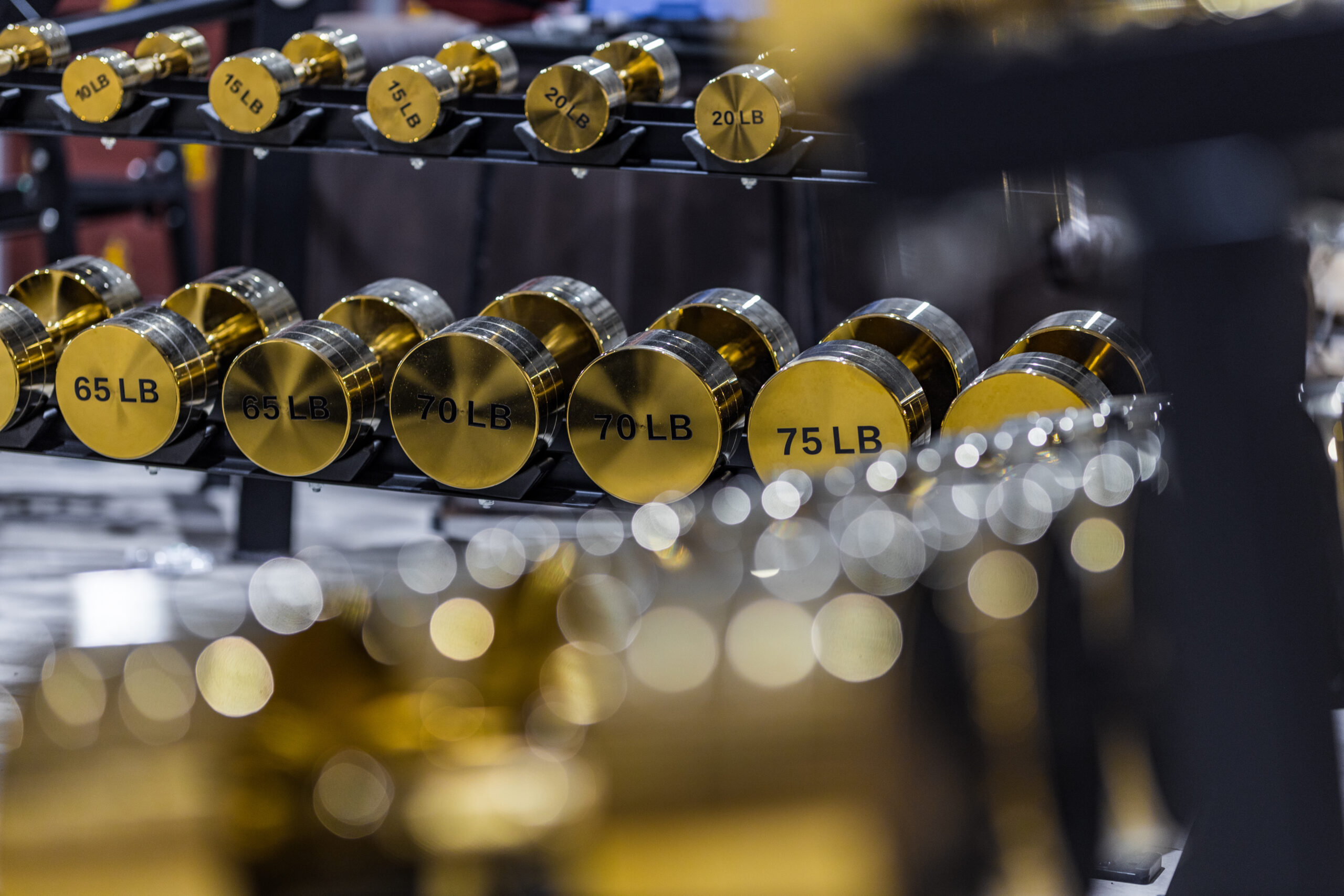 Simba Fitness Gold Dumbbells - Image 8