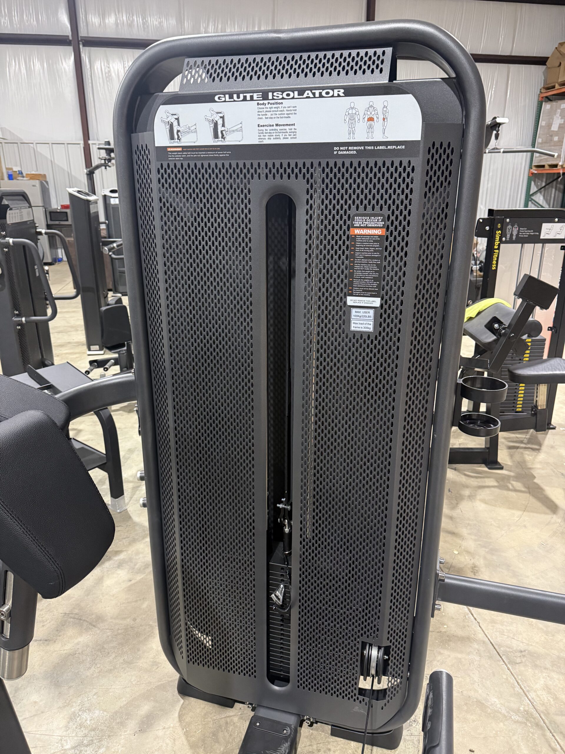 Simba Fitness Glute Isolator Machine - Image 3