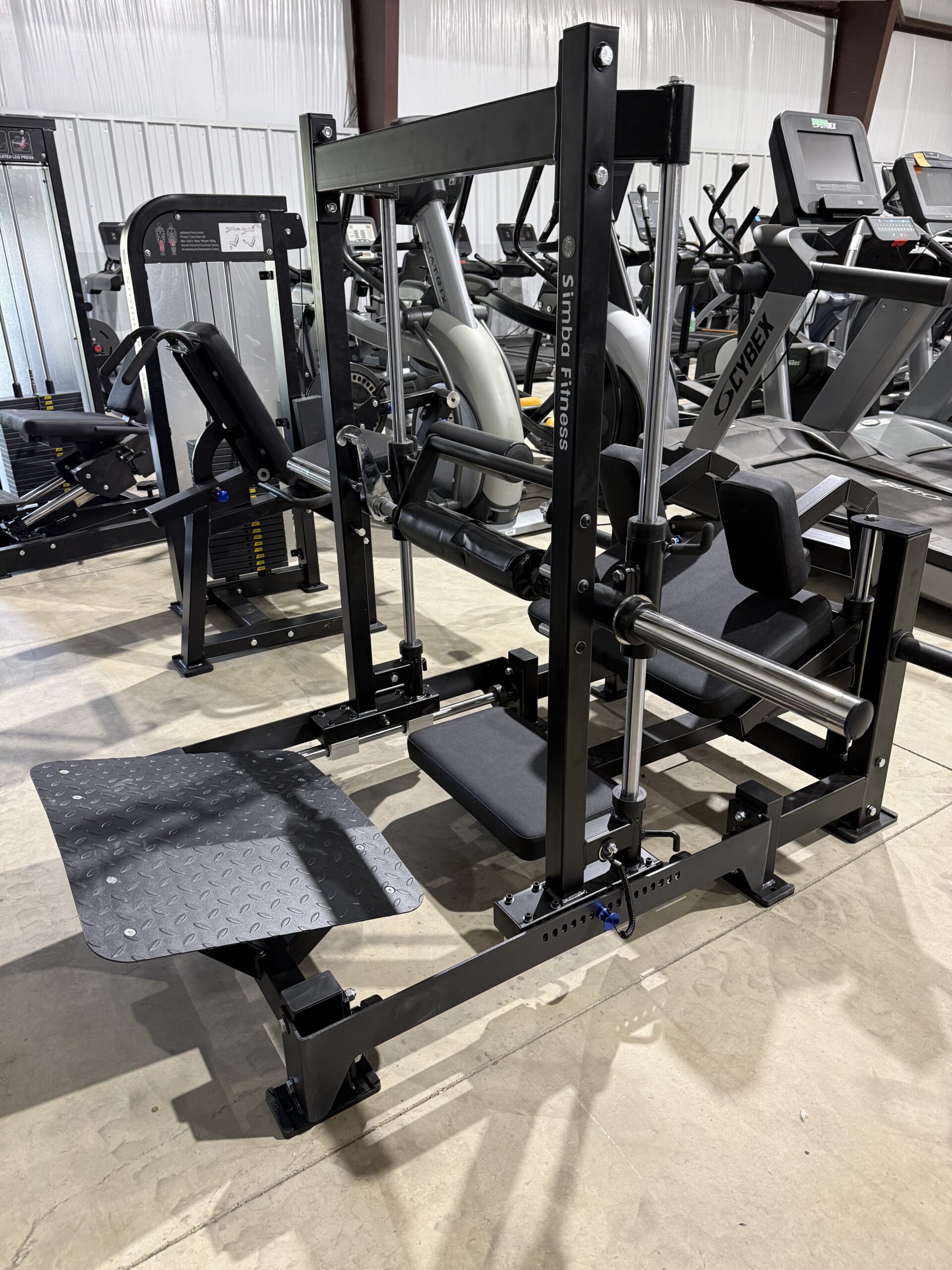 Simba Fitness Plate Loaded Hip Thrust Smith Machine DH91