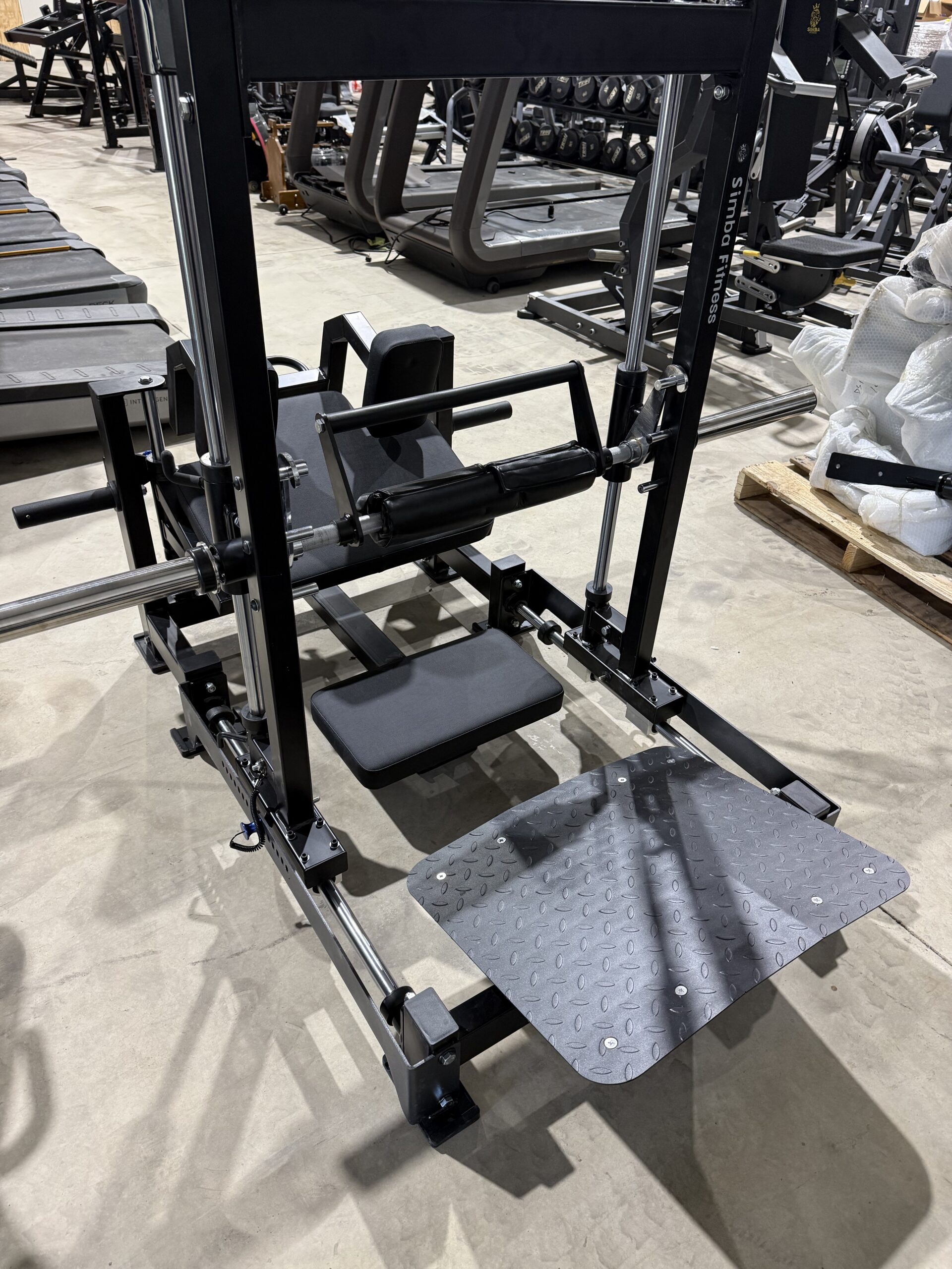 Simba Fitness Plate Loaded Hip Thrust Smith Machine DH91 - Image 2